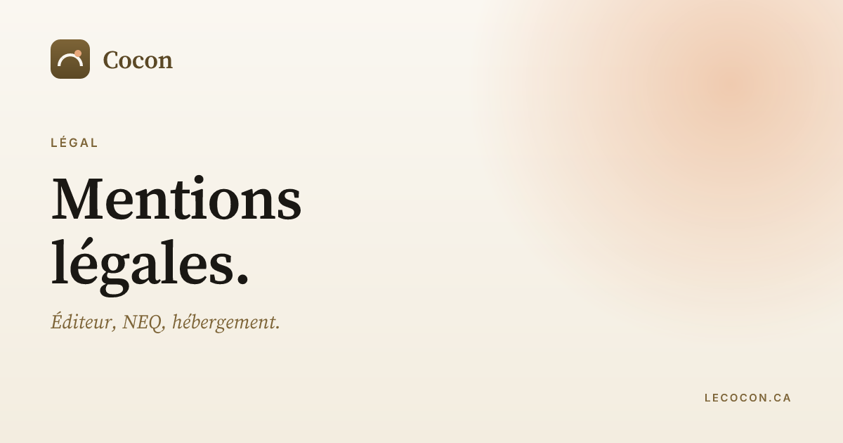 Aperçu Open Graph pour /mentions-legales