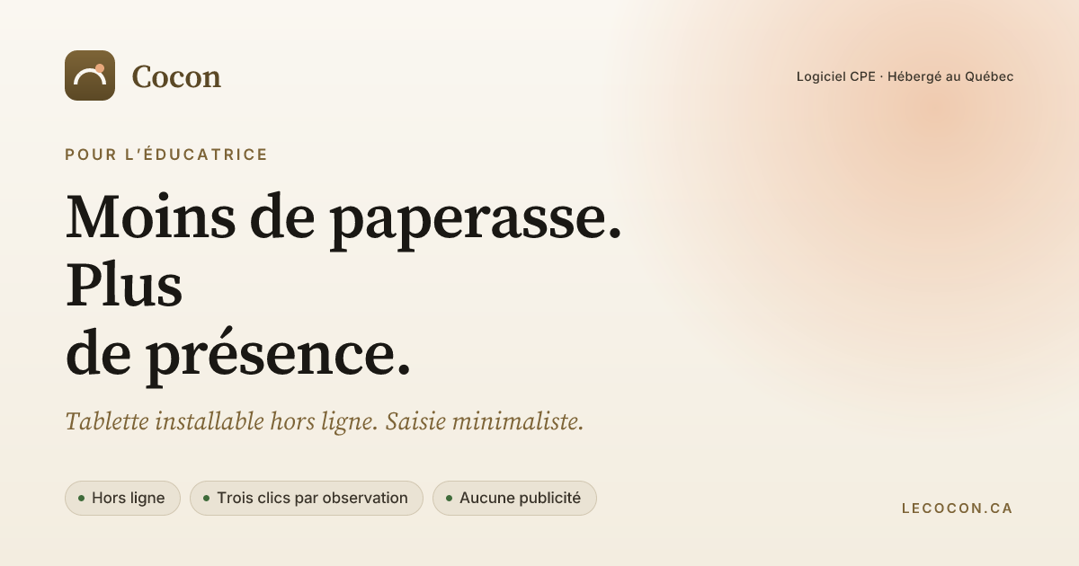 Aperçu Open Graph pour /pour/educatrice
